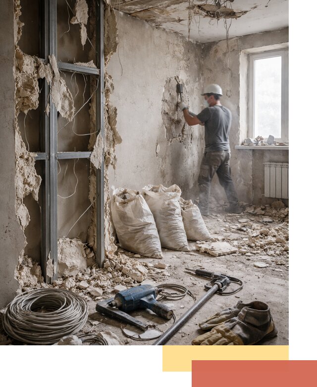 Профессиональный демонтаж зданий и конструкций в Соль-илецке