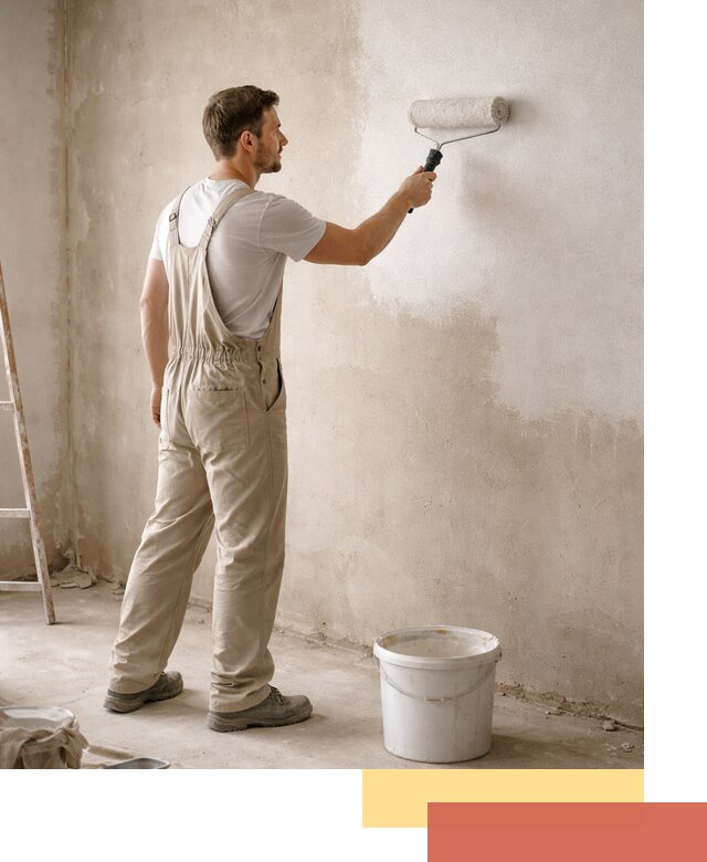 Грунтовка стен под отделку в Соль-илецке профессиональным раствором