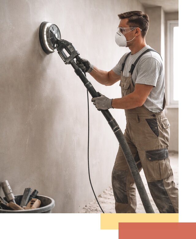 Профессиональная шлифовка стен в Соль-илецке быстро и качественно