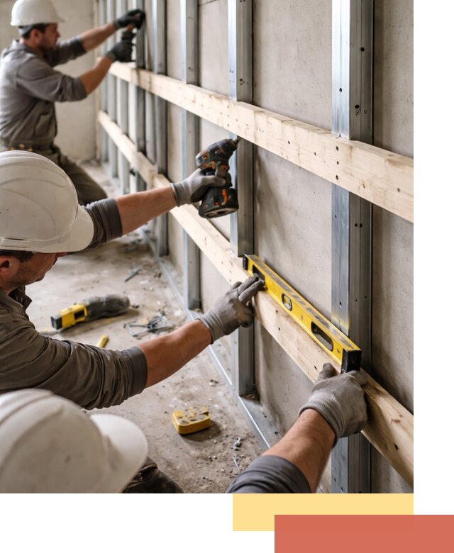 Устройство обрешетки под панели в Соль-илецке