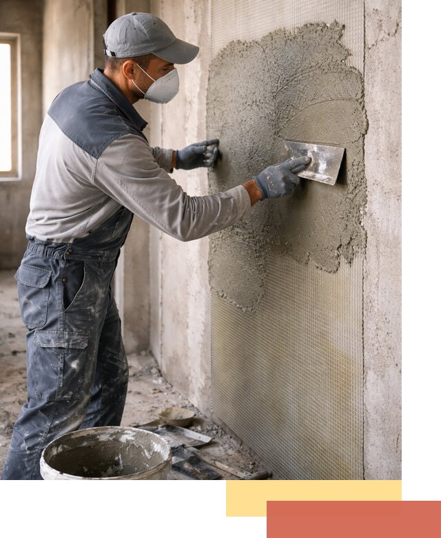 Штукатурка стен по сетке в Соль-илецке под ключ качественно и быстро