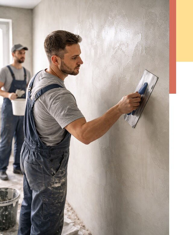 Глянцевание штукатурки стен в Соль-илецке от 7814 руб. — услуги и затирка | ОТДЕЛОЧНИК-Сои