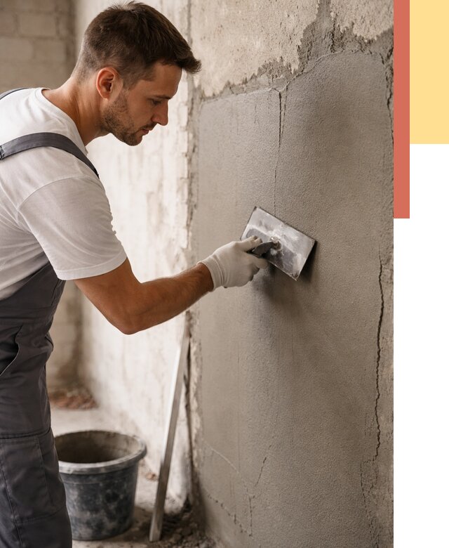 Штукатурка стен под плитку в Соль-илецке от 4376 руб./м2 — выравнивание под плитку | ОТДЕЛОЧНИК-Сои