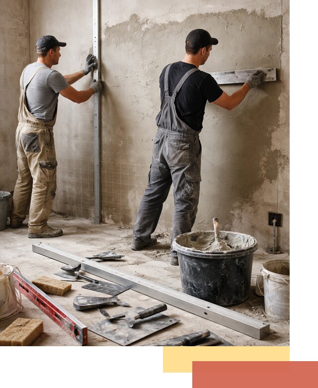 Профессиональная штукатурка стен под плитку в Соль-илецке