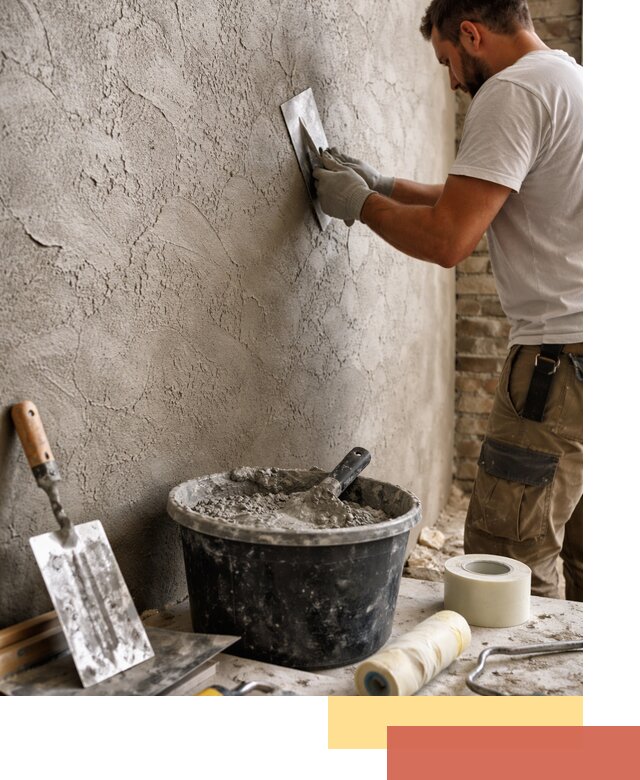 Декоративная штукатурка лофт в Соль-илецке — отделка стен и потолков