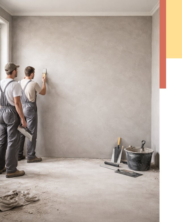 Микробетон на стены в Соль-илецке от 1302 руб. — нанесение и отделка | ОТДЕЛОЧНИК-Сои