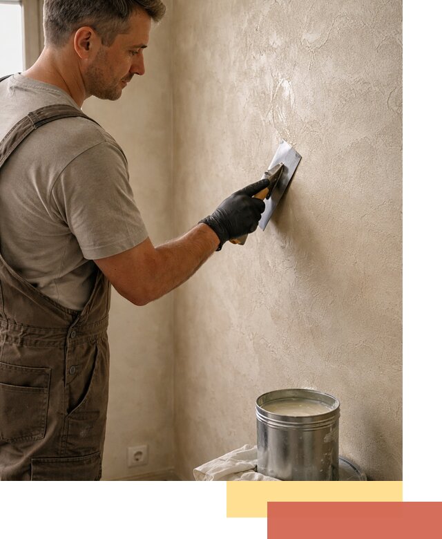 Нанесение воска на штукатурку в Соль-илецке для защиты и блеска