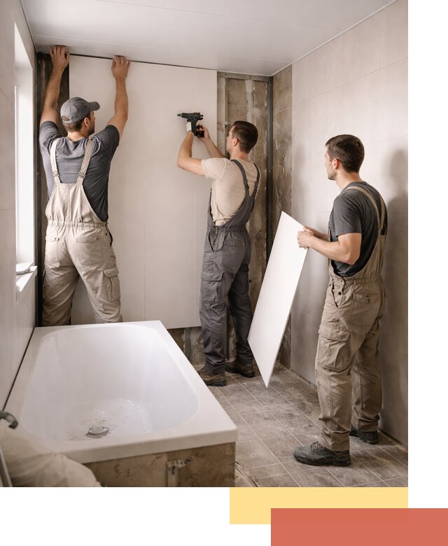 Отделка ванной панели ПВХ профессионально в Соль-илецке