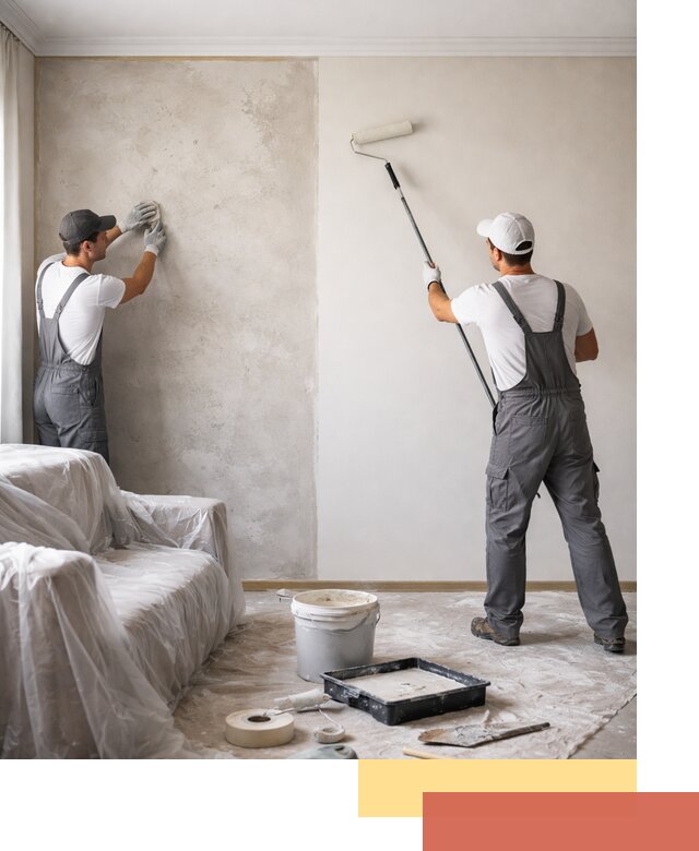 Покраска стен антивандальной краской в Соль-илецке