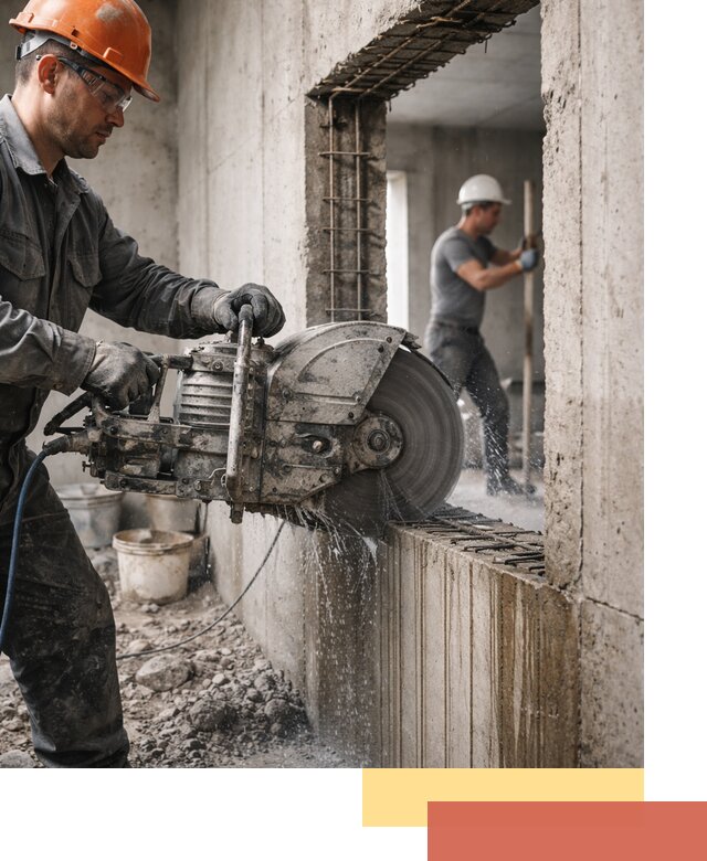 Алмазная резка проемов в Соль-илецке быстро и точно