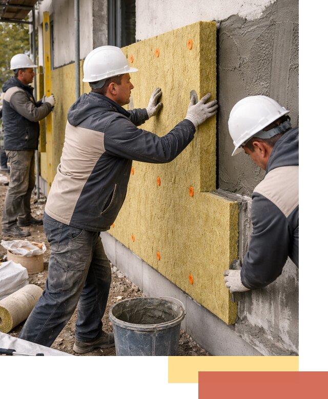 Утепление стен минватой в Соль-илецке — тепло и звукоизоляция