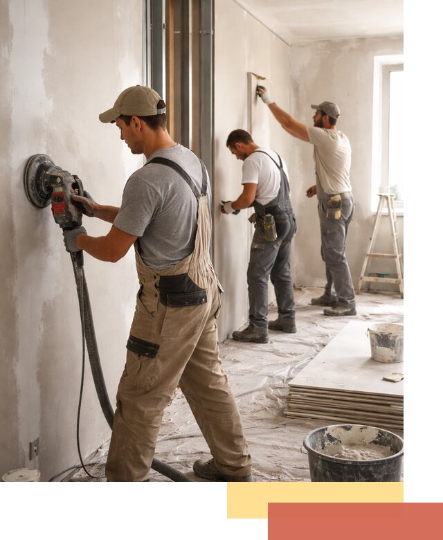 Профессиональная отделка стен в Соль-илецке качественно и в срок