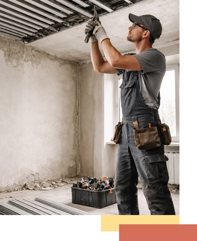 Демонтаж реечного потолка в Соль-илецке быстро и аккуратно