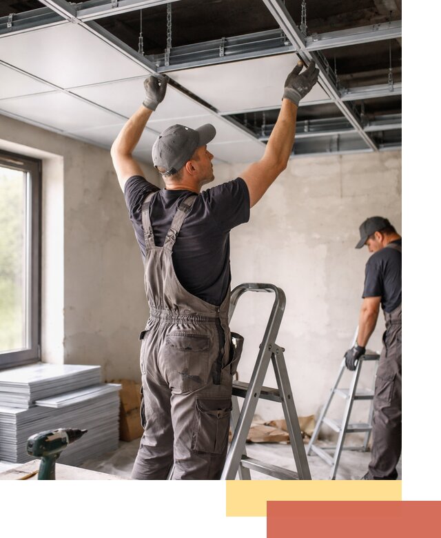 Монтаж кассетного потолка в Соль-илецке качественно и быстро