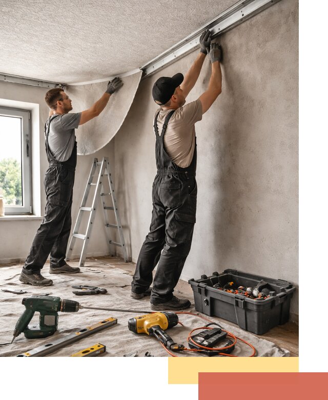 Монтаж фактурного натяжного потолка в Соль-илецке качественно и быстро