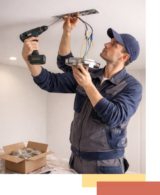 Установка люстры в натяжной потолок в Соль-илецке