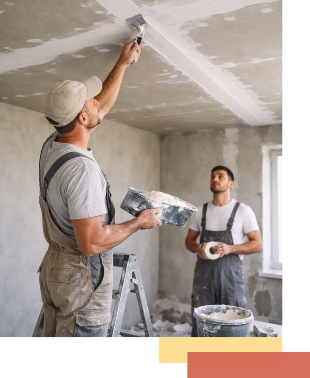 Обработка швов потолка ГКЛ в Соль-илецке: качественная заделка и шпатлевка