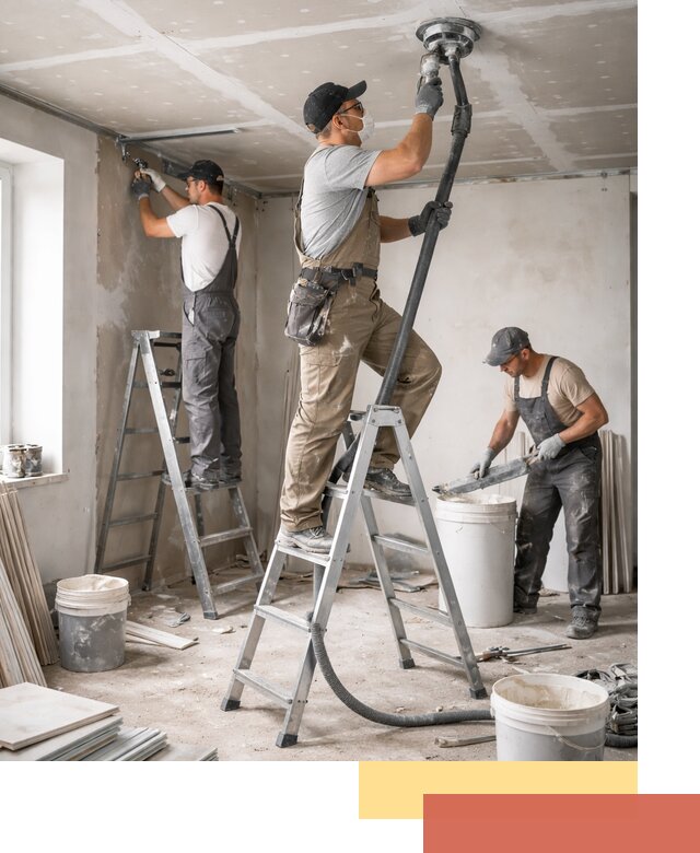 Ремонт потолка из гипсокартона в Соль-илецке: быстрый и качественный монтаж