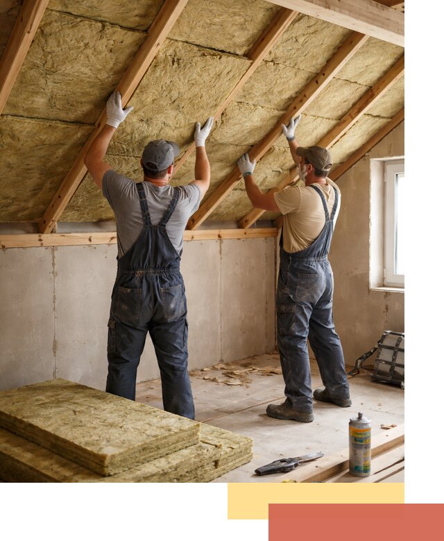 Утепление потолка минеральной ватой в Соль-илецке